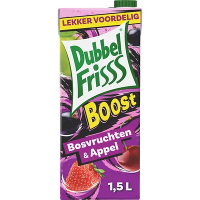 DubbelFrisss Boost bosvruchten & appel