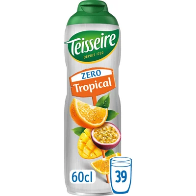 Teisseire Zero tropical siroop
