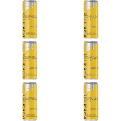 Red Bull Energy drink tropisch fruit 6-pack