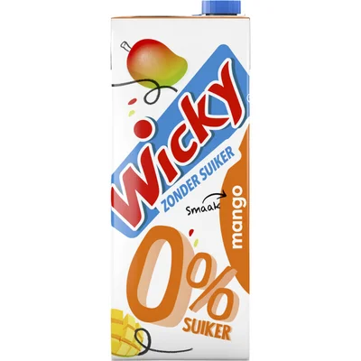 Wicky Mango 0% suiker