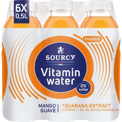 Sourcy Vitaminwater mango guave 6-pack