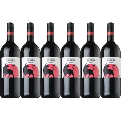 AH Soepele Spaanse huiswijn rood 6-pack