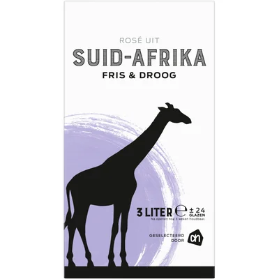 AH Fris & droge Zuid-Afrikaanse rosé tap