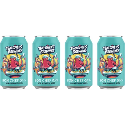 Two Chefs Brewing Bon chef 0.5% 4-pack