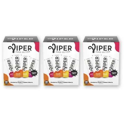 Viper Hard seltzer variety 12-pack