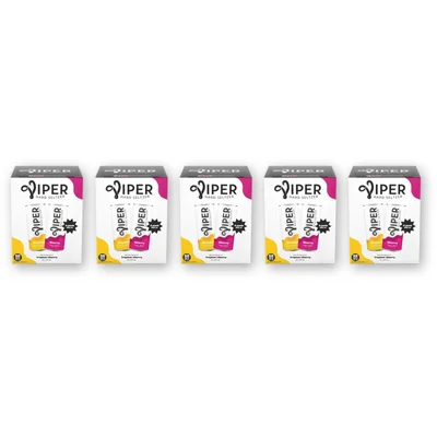 Viper Hard seltzer tropical & cherry 20-pack