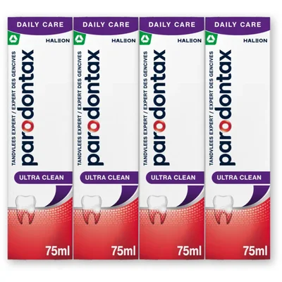 Parodontax Ultra clean tandpasta 4-pack