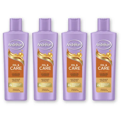 Andrélon Oil & care shampoo 4-pack