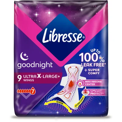 Libresse Goodnight ultra x-large maandverband
