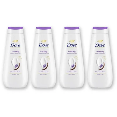 Dove Relaxing douchegel 4-pack
