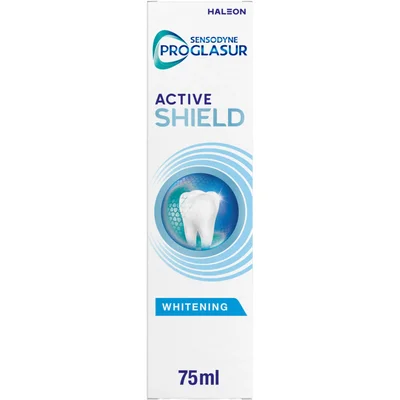 Sensodyne Proglasur active shield white tandpasta