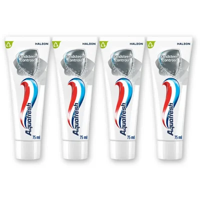 Aquafresh Tandsteen controle tandpasta 4-pack