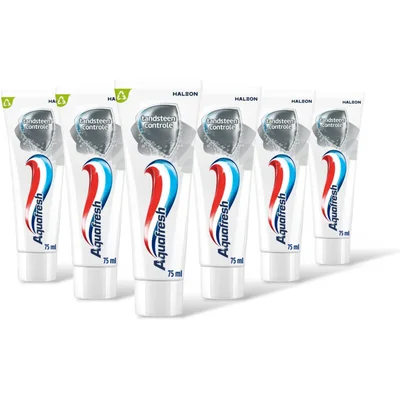 Aquafresh Tandsteen controle tandpasta 6-pack