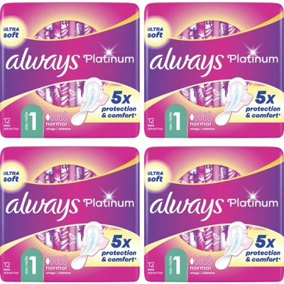 Always Maandverband Platinum 4-pack