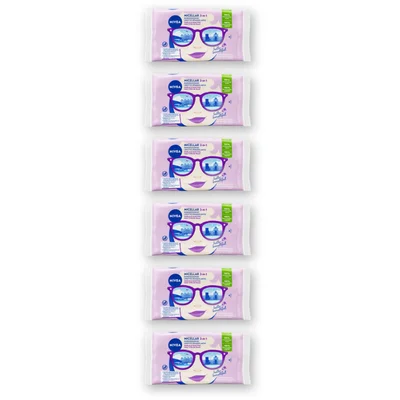 NIVEA Micellar 3-in-1 reinigingsdoekjes 6-pack