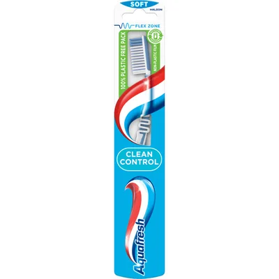 Aquafresh Clean control soft tandenborstel