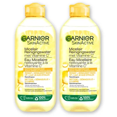 Garnier Vitamine c micellair reinigingswater 2pk