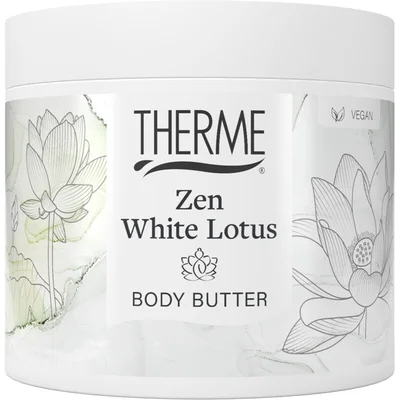 Therme Zen white lotus body butter
