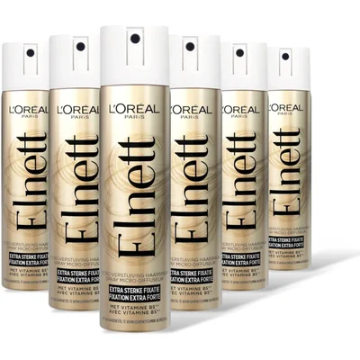 Elnett Haarlak extra sterk 6-pack