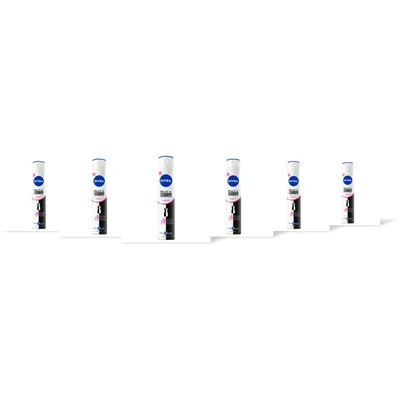 NIVEA Black & white original anti-transp 6pack