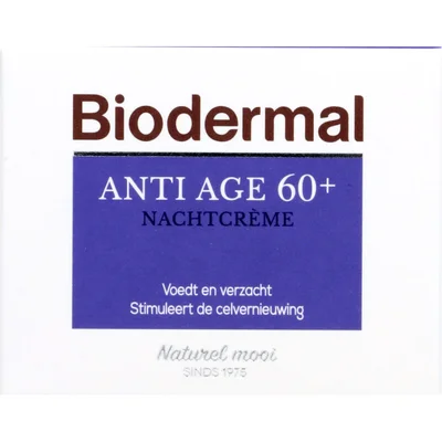 Biodermal Anti-age 60+ nachtcrème