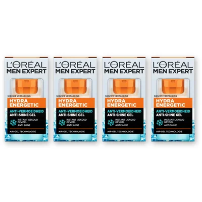 L'Oréal Men Expert Intens hydraterende gel 4-pack