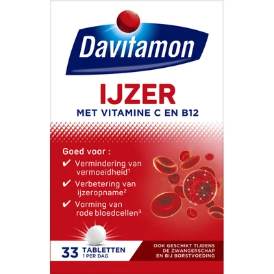 Davitamon IJzer met vitamine C en B12
