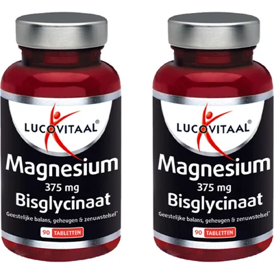 Lucovitaal Magnesium bisglycinaat 2-pack