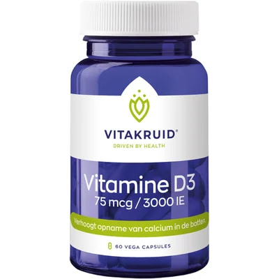 Vitakruid Vitamine D3 75 mcg / 3000 IE