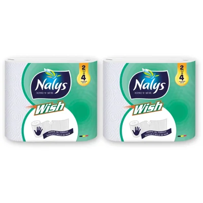 Nalys Wish dubbelrol keukenpapier 2-pack