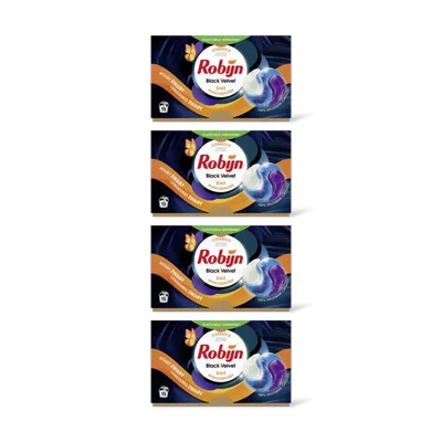 Robijn Wascapsules black velvet 4-pack