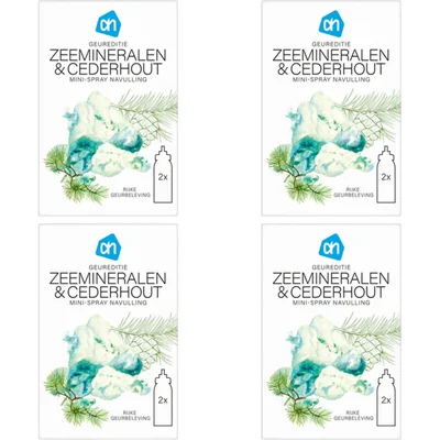 AH Geureditie zeemineraal navul 4-pack