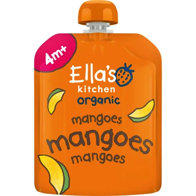 Ella's kitchen Knijpfruit mangoes 4m+