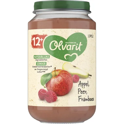 Olvarit Appel peer framboos 12m+