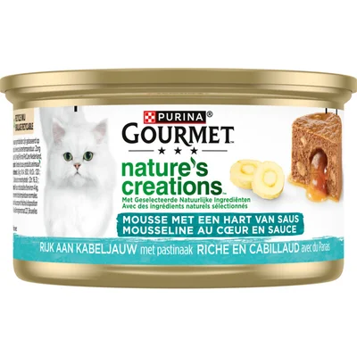 Gourmet Nature's creations kabeljauw pastinaak