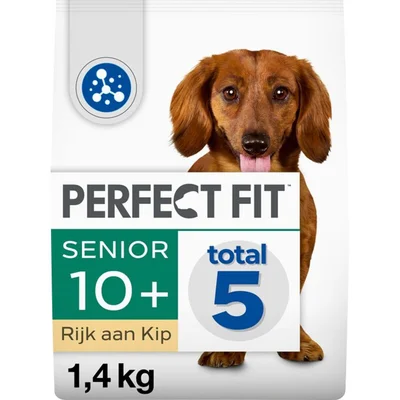 Perfect fit Senior hondenbrokken kleine hond - kip