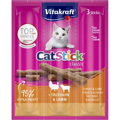 Vitakraft Catsticks mini kalkoen lam