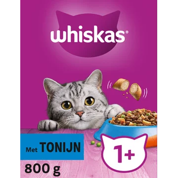 Whiskas 1+ Brokken met tonijn