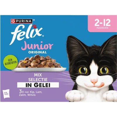Felix Junior original mix selectie in gelei