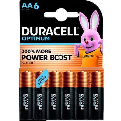 Duracell Optimum AA batterijen