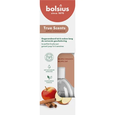 Bolsius Geurverspreider true scents appel kaneel
