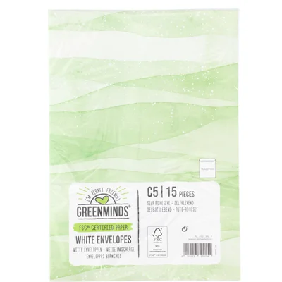 Greenminds Enveloppen C5 wit