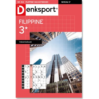 Denksport Dsp 3* filippine vak. boek