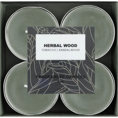 AH Maxi geurtheelichten herbal wood
