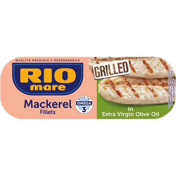 Rio Mare gegrilde Makreelfilets in extra vierge olijfolie 120g