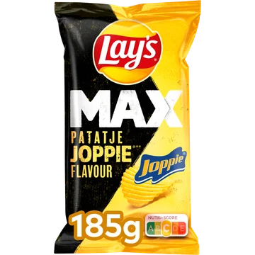 Lay's Max Ribbel Chips Patatje Joppie 185 gr
