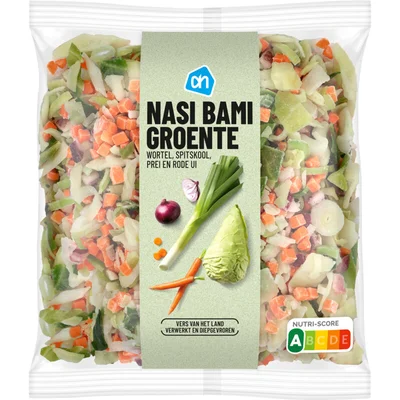 AH Nasi bami groente