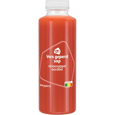 AH Vers geperst sap sinaasappel aardbei