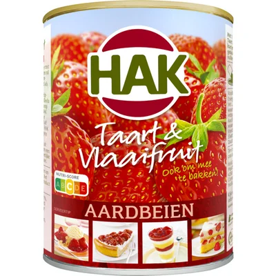 Hak Taart & vlaaifruit aardbeien