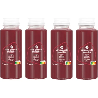 AH Verse smoothie appel aardbei 4-pack